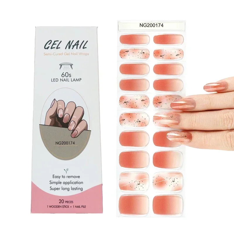 Bandes pour ongles en Gel semi - Full Cover Adhesive avis et prix